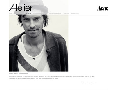 atelier-koeln.de - relaunch 2012