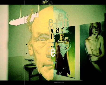 martin müller -plakate -videoremix zur ausstellung - aep 10/2009