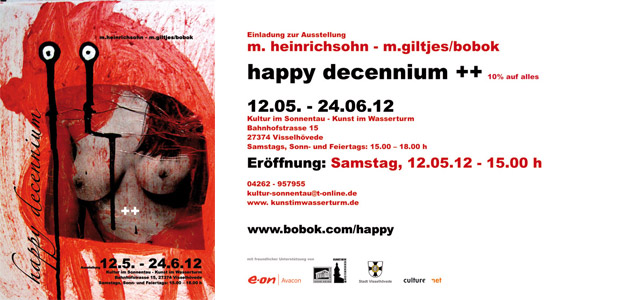 kunst im wasserturm - happy decenium ++